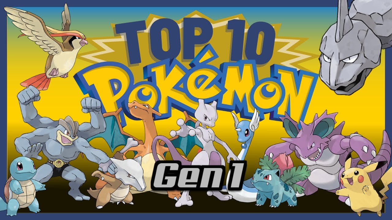 Os 11 melhores Pokémon da primeira geração