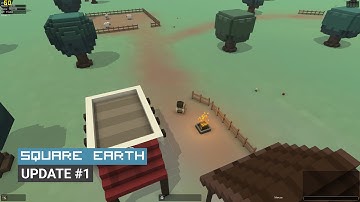 Square Earth Update #1 - Voxel MMORPG (Unity)