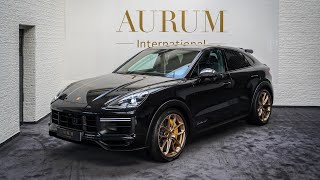 [2024] PORSCHE CAYENNE TURBO GT COUPE CHROMITSCHWARZ / NEODYME | AURUM |