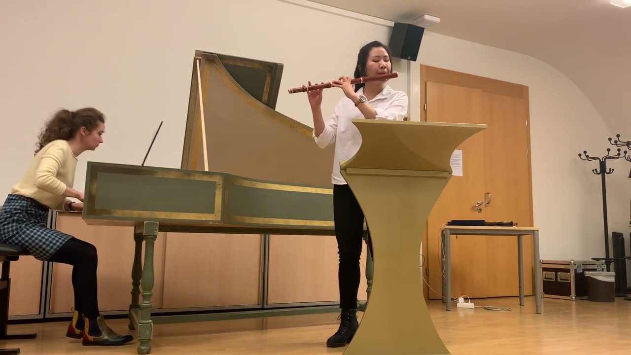 Sonata Op.2 No.3- Michel Blavet( 1700-1768) | Tzu-Chi Kuo