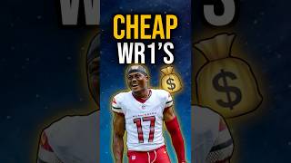 3 CHEAP WR1’s for fantasy football 🏈💰 #nfl #fantasyfootball #bears #packers #cardinals