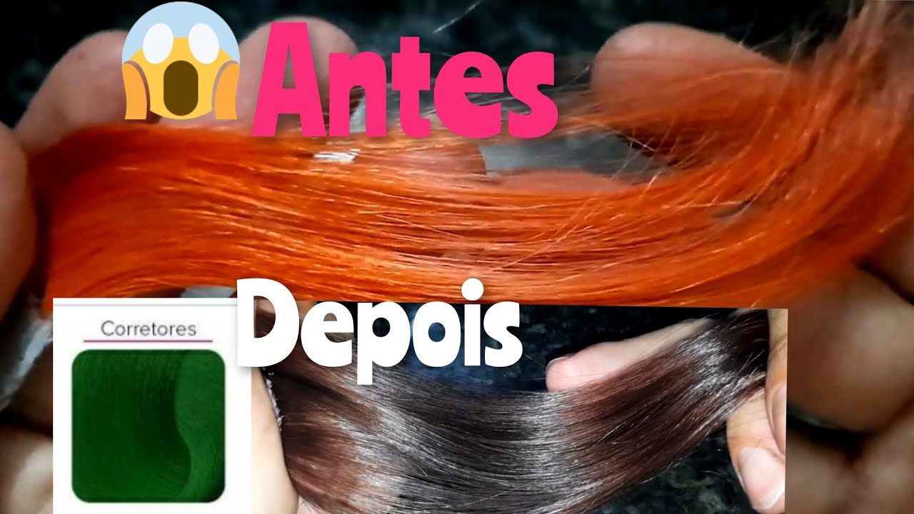 Qual tinta cabelo tem pigmento verde