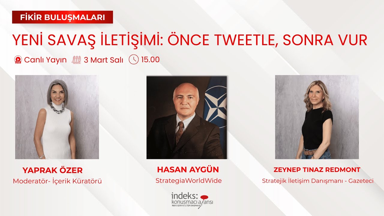 Yeni Savaş İletişimi:  Önce Tweetle, Sonra Vur