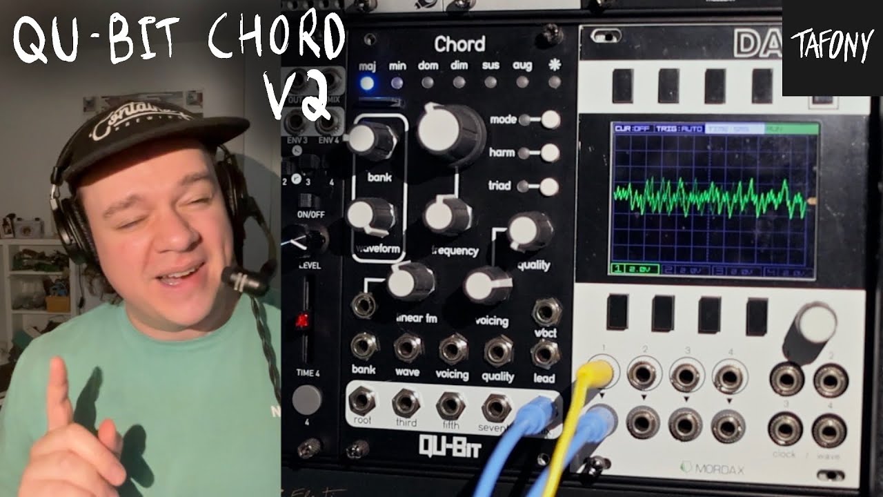Qu-Bit Chord v2 モジュラーシンセ Qubit Rambling About: Qu-Bit Chord V2 with tafony - YouTube