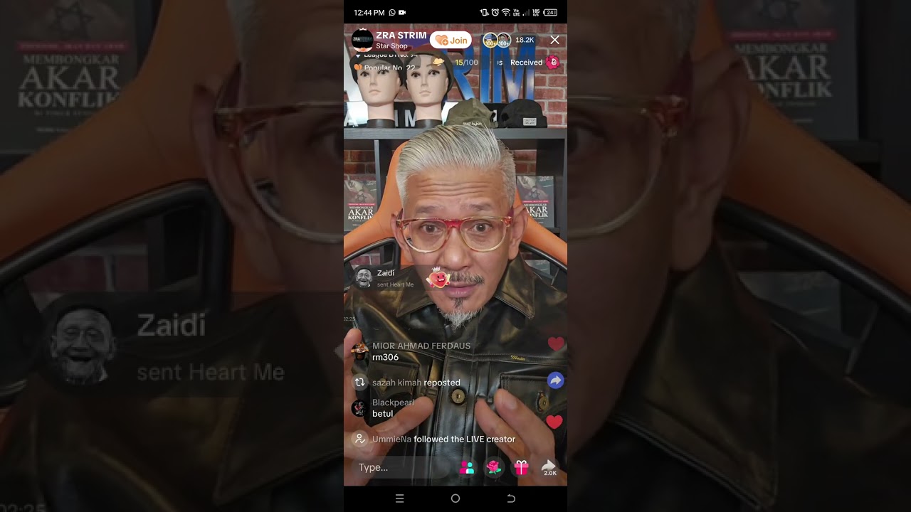 TT: ZRA Strim, isu pandangan skeptikal terhadap Iran