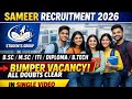 SAMEER Recruitment 2026 | SAMEER Vacancy 2026 Out | SAMEER Recruitment 2025 Form Fill Up |#mohitsir