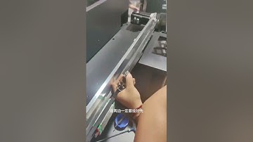 Tutorial of how to change X axis belt for UV Flatbed Printer