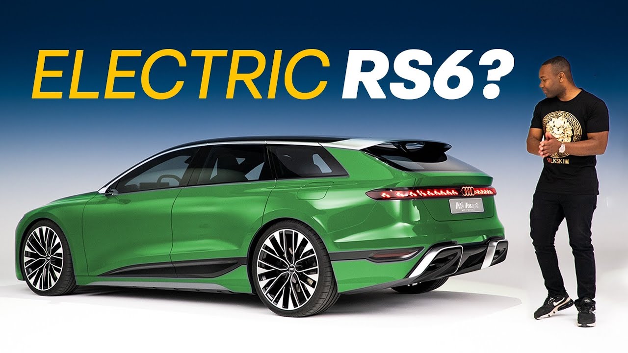 NEW Audi A6 Avant e-Tron: A Future Electric RS6? 4K