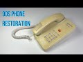 Saved from the Trash! 90s Phone Restoration & Whitening