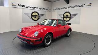 1984 PORSCHE | Mathewsons Classic Cars | Auction: 20, 21 & 22 May 2026