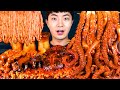 MUKBANG ASMRㅣWOW! Spicy Assorted Mushroom Octopus Legs Eat🔥Korean Seafood 후니 Hoony Real Eating Sound