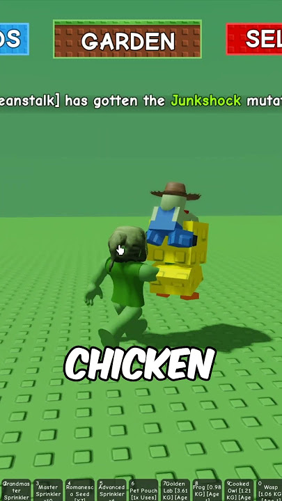 CHICKEN ZOMBIE PET FOR FREE!! in Grow a Garden ROBLOX