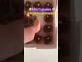 🧁Mini Cupcakes! #music #cupcake #baking #food #chocolate #mini #trending #satisfying #cool #pretty