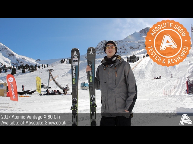 2016 / 2017 | Atomic Vantage X 80 CTi Skis | Video Review - YouTube