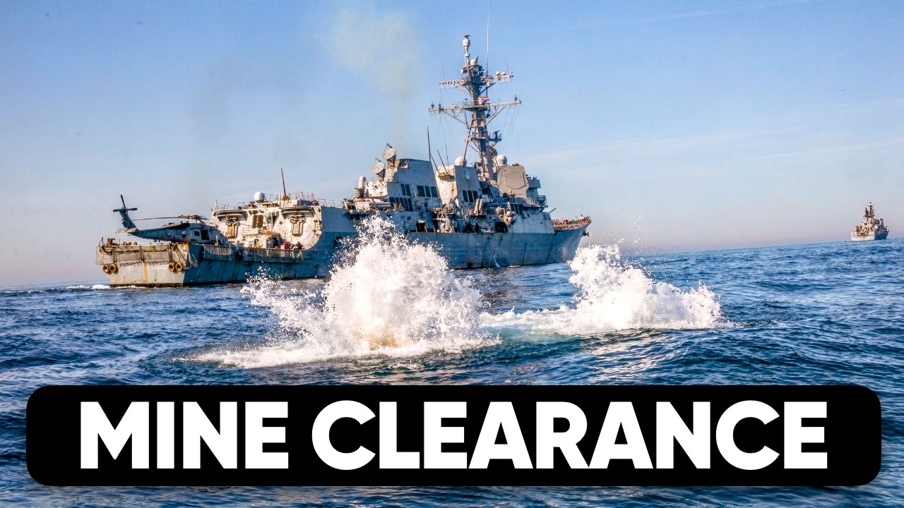 US Navy Destroyers Start Mine Clearance in Strait of Hormuz