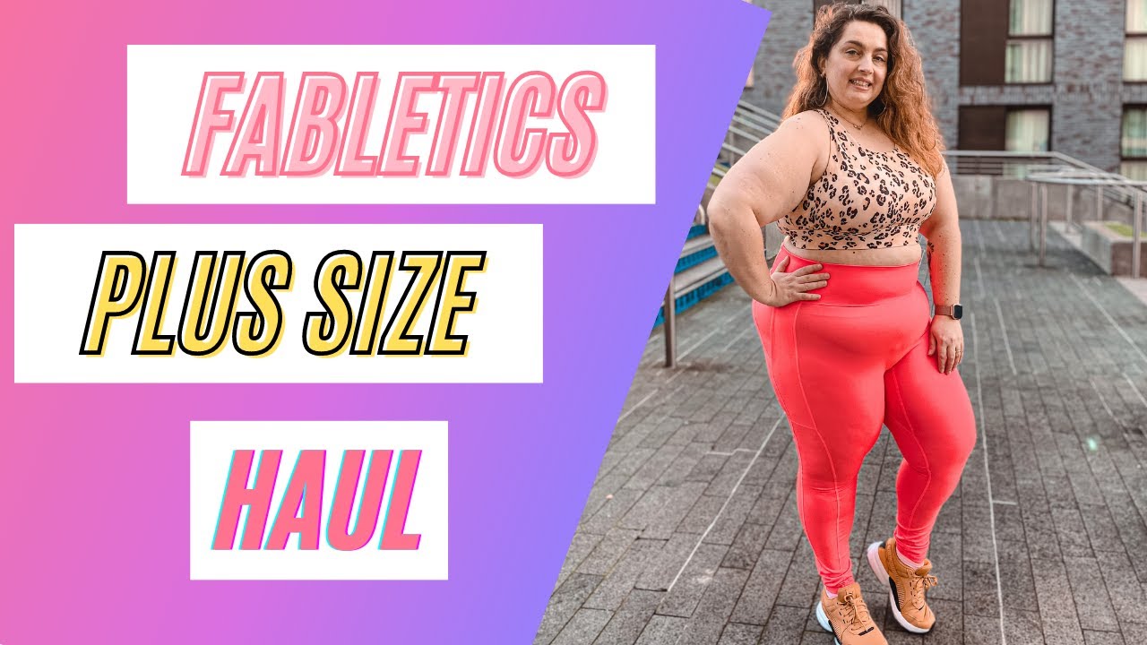 Fabletics Try On Haul Plus Size - (Work Out Gear for Plus Size)🍑 - YouTube