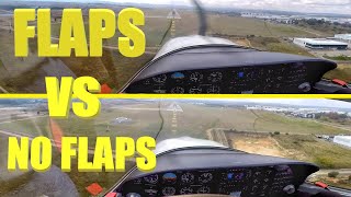 Landing with FLAPS vs NO FLAPS  in Daimond DA20 screenshot 5