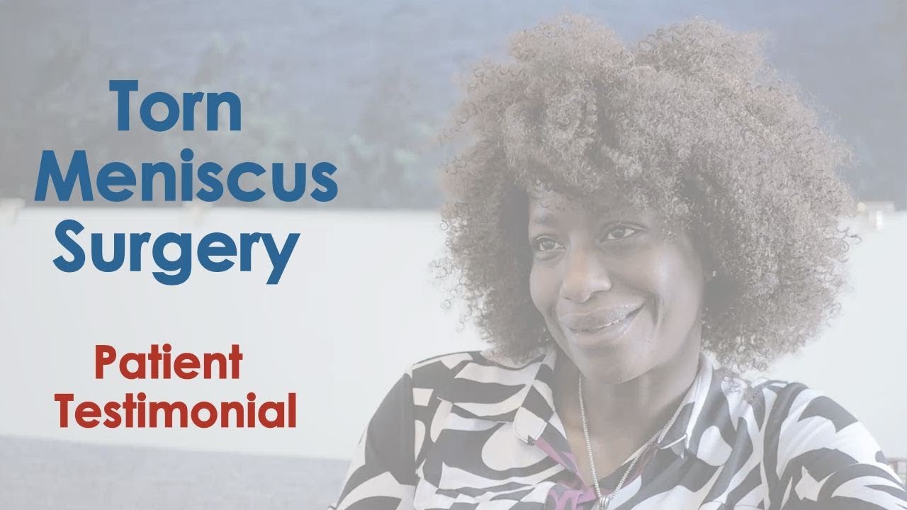 Torn Meniscus Repair Patient Testimonial | Dr Ron Noy ...