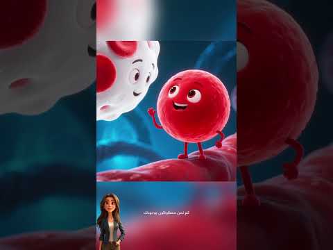 قصة كريات الدم الحمراء والبيضاء في جسم الانسان اكسبلور كيدز قصص