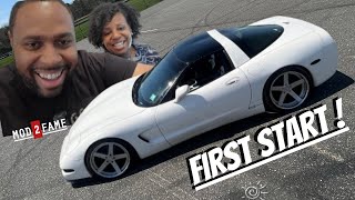 Mod2fame C5 Corvette First Start in 4 Years!!!