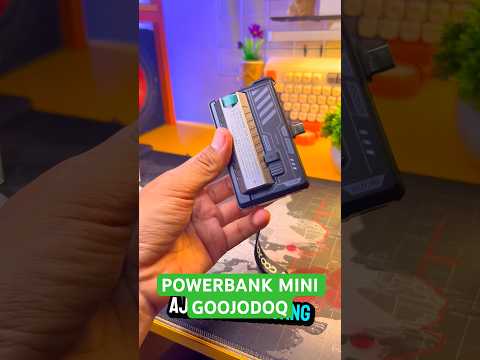 Powerbank mini goojodoq #powerbank #powerbankgoojodoq
