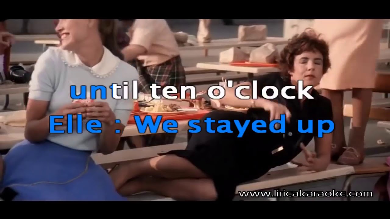 Grease Summer Nights Karaoke YouTube