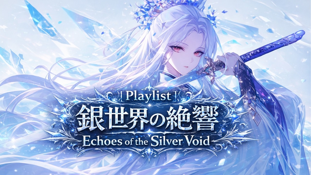 【Playlist】銀世界の絶響 —Echoes of the Silver Void—｜Anime OP × Dark Epic × Cinematic｜