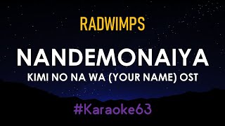 Nandemonaiya - Kimi No Na Wa (Karaoke)
