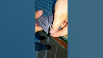 Window screen frame fixed Angle process- Good tools and machinery make work easy