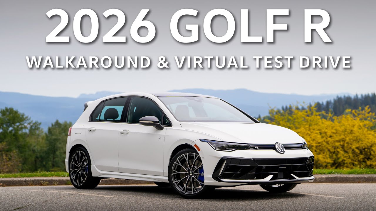 2026 Volkswagen Golf R Walkaround and Virtual Test Drive - YouTube