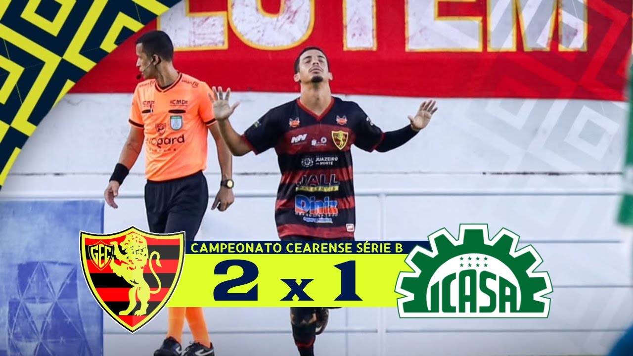 GUARANI DE JUAZEIRO 2 x 1 ICASA | MELHORES MOMENTOS | 10ª RODADA ...