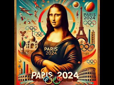 Mona Lisa Goes Sporty For Paris 2024