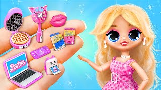 Миниатюрные Гаджеты Для Барби! 31 Идея Для Кукол Лол