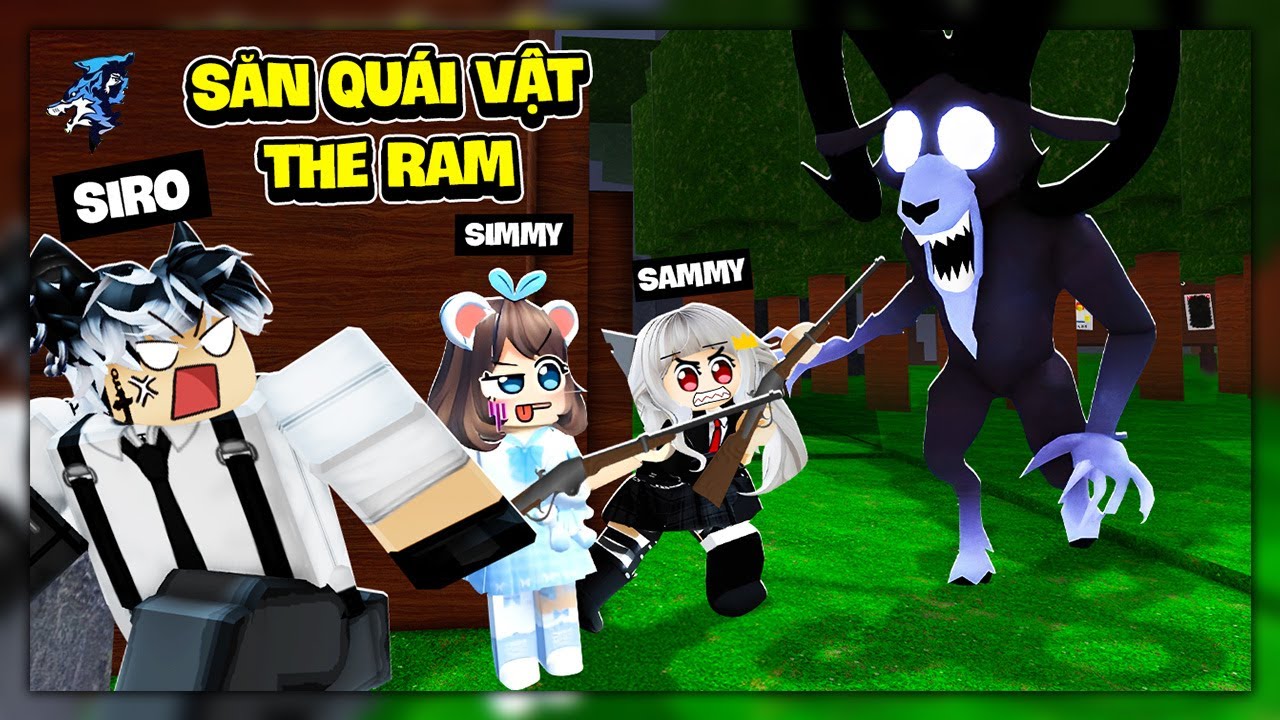 Siro Và Em Gái Sammy Simmy Săn Quái Vật The Ram Khi Sinh Tồn Trong 99 Night In The Forest