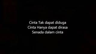 Disana Cinta Disini Rindu   Tajul ft  Wany Hasrita lirik 1