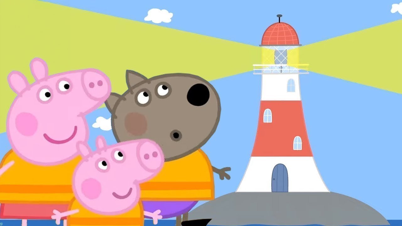 小猪佩奇 | 燈塔 | 兒童卡通片 | Peppa Pig Chinese | 动画 - YouTube