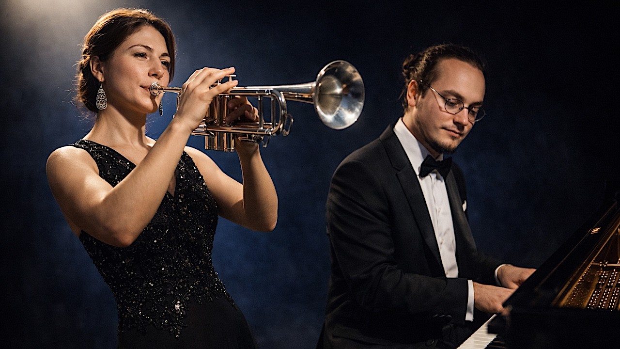 Duo jazz à Paris — Pianiste et chanteuse pour événements privés, mariages et soirées privées