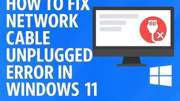 How To Fix Network Cable Unplugged Error in Windows 11 (Step-by-Step 2025 Guide)