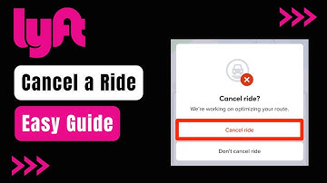 How to Cancel a Lyft Ride !