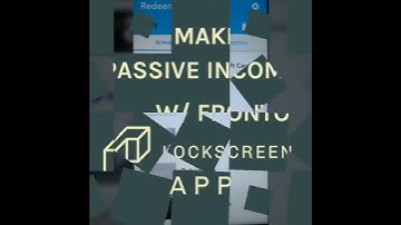 Fronto- The Lockscreen app that PAYS!