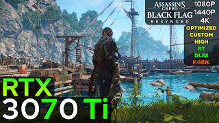 RTX 3070 Ti - Assassins Creed Black Flag Resynced (1080p/1440p/4K)
Assassins Creed Black Flag Resynced was tested at 1080p, 1440p, and 4K on an NVIDIA GeForce RTX 3070 Ti with an Intel Core i7 13700KF, using various graphics settings, including Ray Tracing, DLSS Upscaling, and FSR Frame Generation.
I have partnered with Ubisoft to produce this content
⏱Timestamps⏱
0:00 - 1080p HUB Quality / RT Extended / DLAA
1:44 - 1080p HUB Quality / RT Extended / DLSS Qlty
3:14 - 1080p HUB Quality / RT Extended / DLSS Qlty / FG
4:30 - 1080p High Preset / DLAA
5:53 - 1080p HUB Perf. / DLAA
6:57 - 1440p HUB Quality / RT Extended / DLSS Bal.(Actual)
8:21 - 1440p HUB Quality / RT Extended / DLSS Bal.(Actual) / FG
9:48 - 1440p HUB Quality / DLSS Bal.(Actual)
11:17 - 1440p HUB Quality / DLSS Bal.(Actual) / FG
12:49 - 4K Custom / DLSS Perf.(Actual)
📝Notes📝
●Recorded using a 2nd PC setup with a capture card for no loss of FPS.
●If you find anything incorrect in the video, kindly let me know in the comments.
●DLSS Preset E is used for Quality, and Preset M for Performance.
💬Join my Discord server - https://discord.gg/AB7NZjpbpX
●If you enjoyed the video, kindly support the channel by liking the video and subscribing to the channel. 😊
●Also, dont forget to turn on notifications by clicking the bell icon.
💸Want to Support the Channel by Donating?💸
●https://streamlabs.com/gamegoeson/tip
●https://paypal.me/amggon
●UPI ID (PayTM, PhonePe, GPay): amgamegoeson@axl
🖥️System Specifications🖥️
OS - Windows 11 Pro 25H2
PSU - Cooler Master V Platinum 1300 V2
RAM - G.Skill Trident Z5 RGB DDR5 (4*16) 64 GB 6000MHz CL36
MOBO - Asus TUF GAMING Z790-PLUS WIFI
CPU - Intel Core i7 13700KF
GPU - Asus ROG Strix RTX 3070 Ti 8GB OC
AIO - NZXT Kraken X73 360mm RGB
HDD - WDC Blue WD10EZEX 1 TB @7200RPM
SSD 1 - Crucial P2 1TB NVME
SSD 2 - Crucial MX500 1TB 3D NAND SATA M.2
SSD 3 - WD Blue SN570 500GB (OS)
SSD 4 - Kingston KC3000 2TB Gen 4 NVME (Game Drive)
CASE - MSI MPG Sekira 500X
MONITOR - LG UltraGear 4K IPS 144Hz 27GR93U
KEYBOARD - HyperX Alloy Elite RGB (Cherry MX RED)
MOUSE - Logitech G502 Hero
GPU Driver Version - 610.74
🌎Socials🌎
►Facebook: https://www.facebook.com/AM.GameGoesOn
►Instagram: https://www.instagram.com/plasticwarbeast
►Twitter: https://twitter.com/amgamegoeson
►Twitch: https://www.twitch.tv/gamegoeson
#ubisoftpartner
#ad
#assassinscreedblackflagresynced
#nvidia
#rtx3070ti
Video owned by AM Game Goes On. RTX 3070 Ti - Assassins Creed Black Flag Resynced (1080p/1440p/4K)