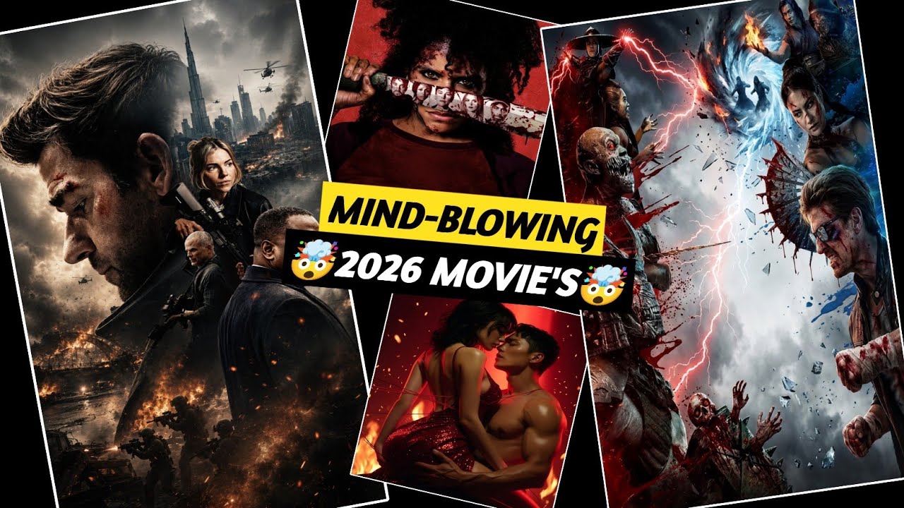 Top 10 New Best Hollywood Movies of 2026 🤯| Must Watch Films in Hindi on Netflix, Prime Video