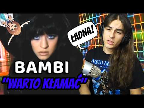 PIERWSZY RAZ SŁUCHAM BAMBI | Analiza WOKALNA utworu Bambi - Warto Kłamać
