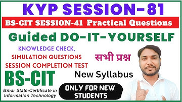 Guided do-it-yourself 81 | guided do-it-yourself session 81| do-it-yourself session 81 | [HINDI]