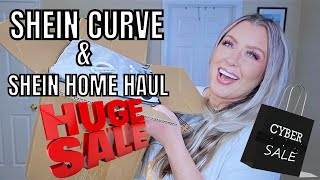 HUGE SHEIN CURVE TRY ON AND SHEIN HOME CYBER SALE | HOTMESS MOMMA VLOGS