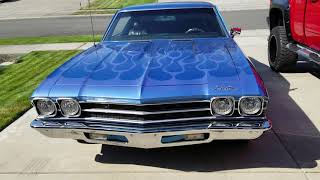 69 chevelle 383 stroker Flowmaster super10 mufflers , loud exhaust @FlowmasterInc @Chevrolet