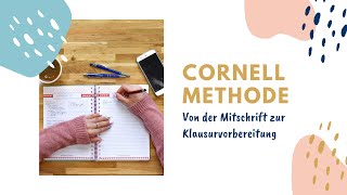 Mit Mitschriften lernen & Zeit sparen // Cornell Methode