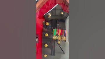 Military shadow box #military #smallbusiness #trending #woodworking #shadowbox #usmc #thunderlaser