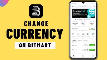 How to Change Currency in Bitmart