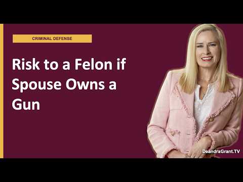 Can a Felon Be Charged for Possessing a Firearm That Belongs to Their Spouse in Texas? | Learn More